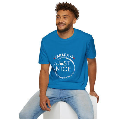 Canada Is Not Nasty Just Nice Unisex Softstyle T-Shirt