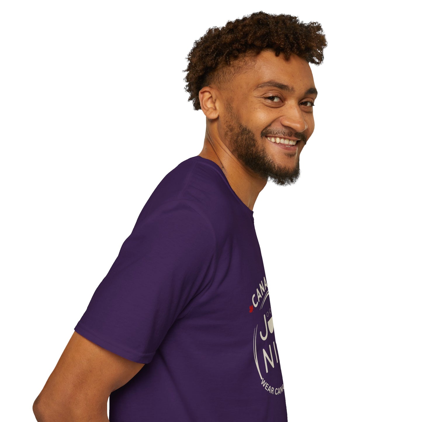 Unisex Softstyle T-Shirt - "Canada is Just Nice" Maple Leaf Design