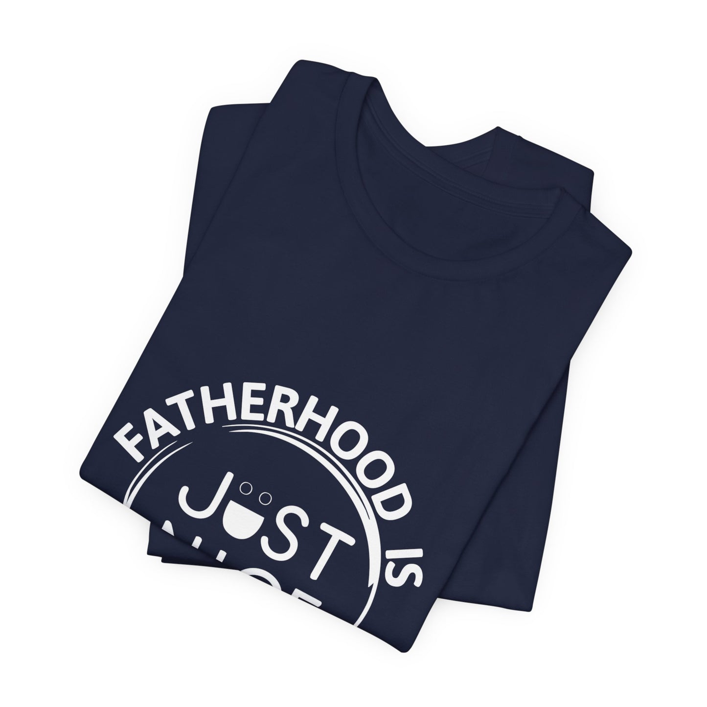 Unisex Jersey Short Sleeve Tee - Present Dad Shirt, Father's Day Gift, Casual Wear, Family T-Shirt, Dad Life Apparel