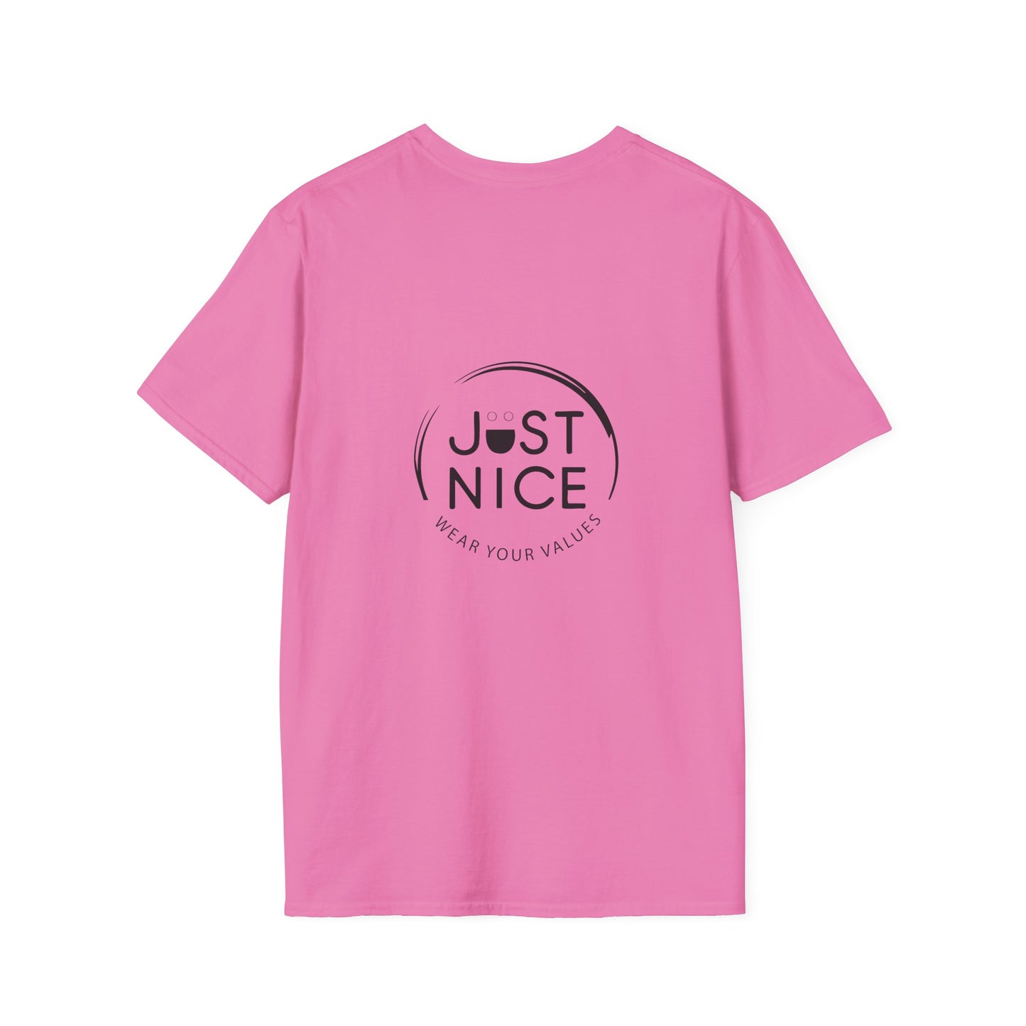 Unisex Softstyle T-Shirt - "Canada is Just Nice" Maple Leaf Design