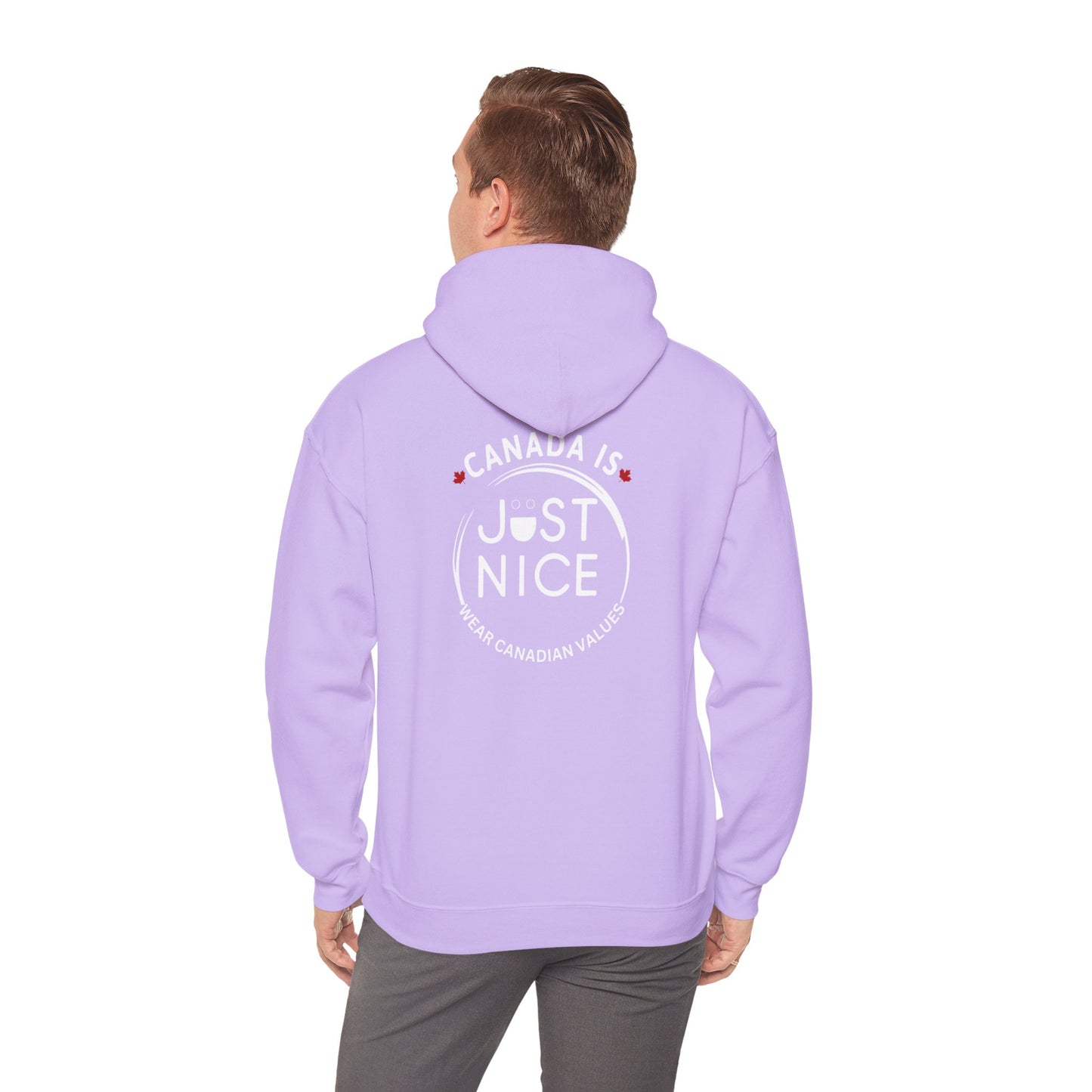 Canada Is Just Nice Hooded Sweatshirt | Unisex Cozy Pullover