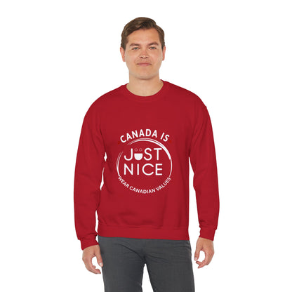Canada Inspired Unisex Crewneck Sweatshirt - Cozy Fall Style