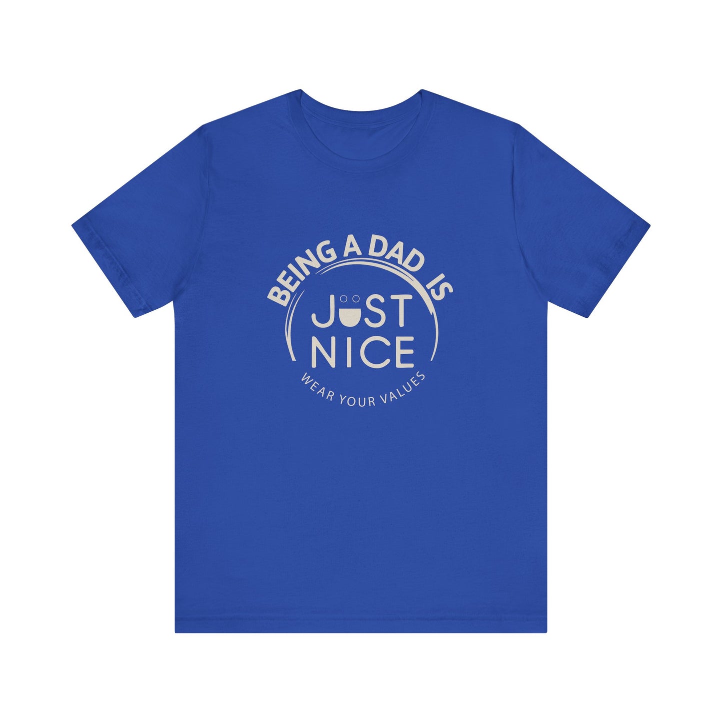 Unisex Dad Values Tee - Perfect Gift for Fathers, Casual Wear, Thoughtful Present, Father's Day, Family Gatherings
