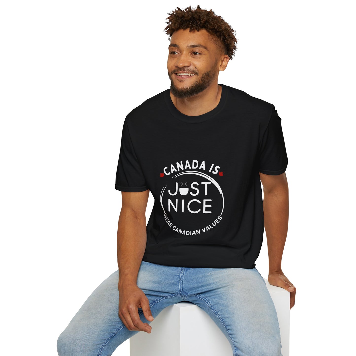 Canada Is Not Nasty Just Nice Unisex Softstyle T-Shirt