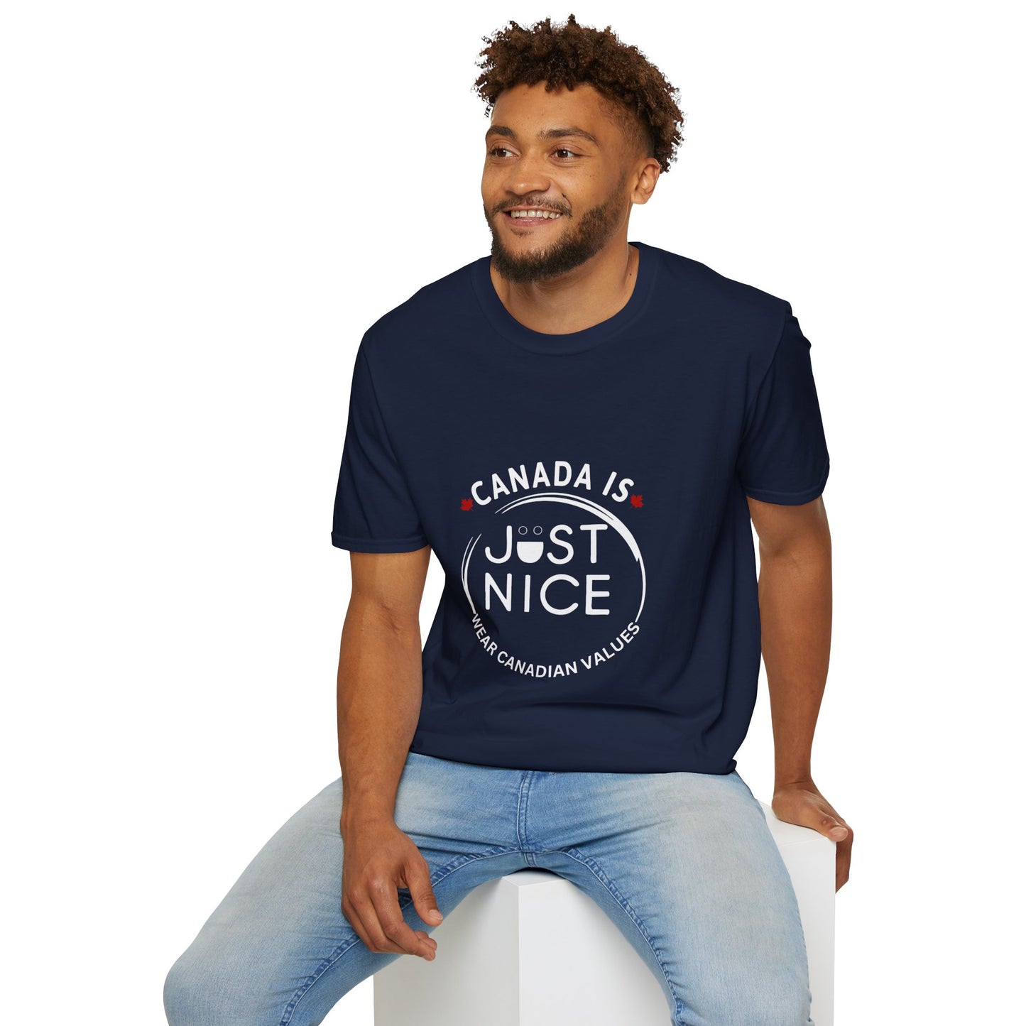 Canada Is Not Nasty Just Nice Unisex Softstyle T-Shirt
