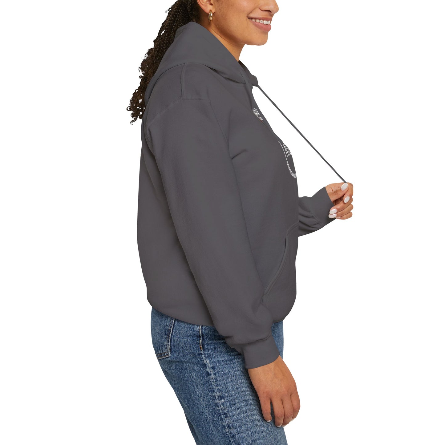 Canada Is Just Nice Hoodie - Unisex Heavy Blend™ Sweatshirt with Maple Leaf Design