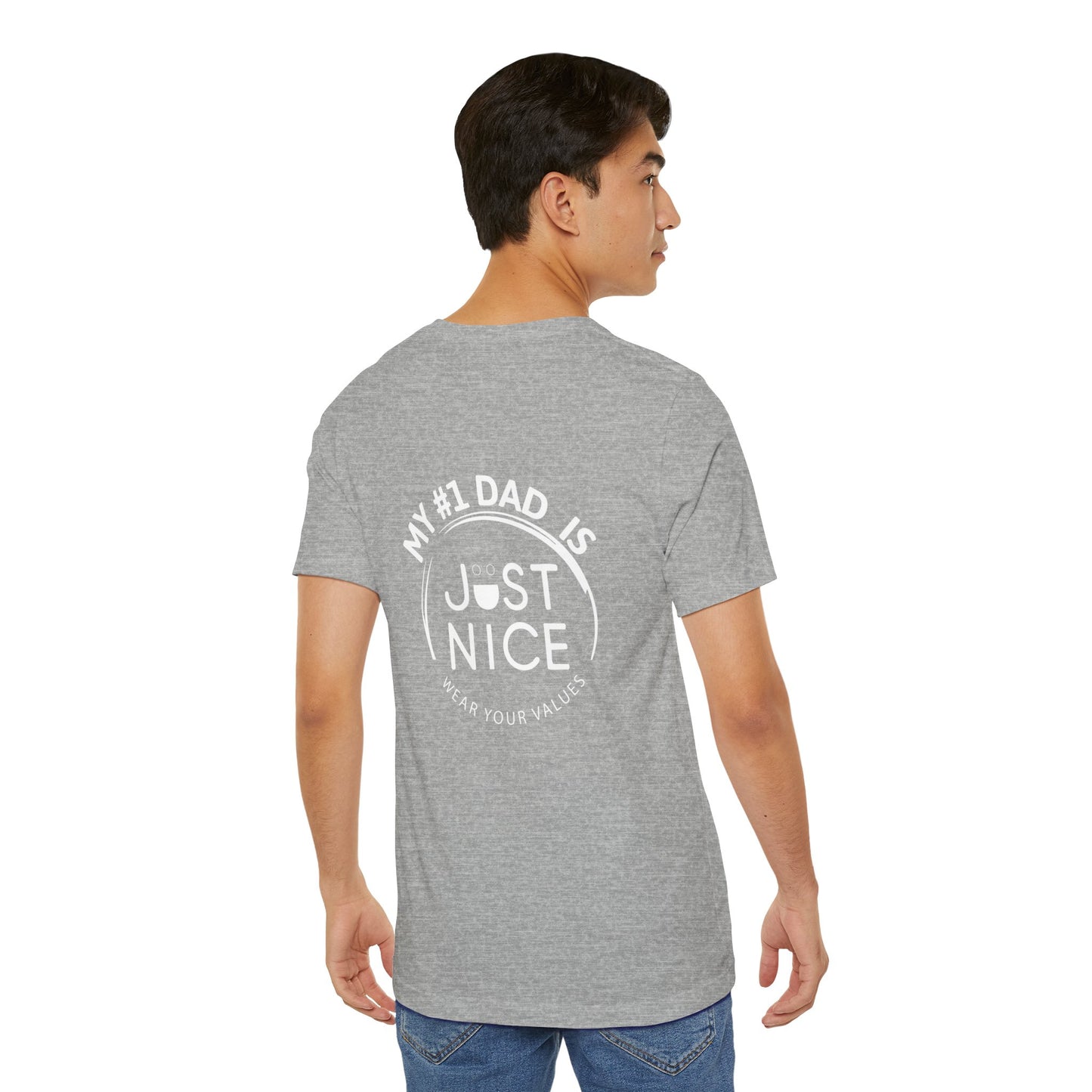 Present Dad Unisex Tee - Father's Day Gift, Motivational Shirt, Dad Humor, Casual Wear, Gift for Dads