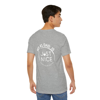 Present Dad Unisex Tee - Father's Day Gift, Motivational Shirt, Dad Humor, Casual Wear, Gift for Dads