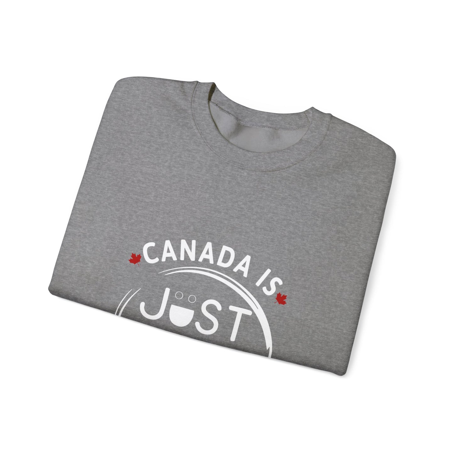 Canada Inspired Unisex Crewneck Sweatshirt - Cozy Fall Style