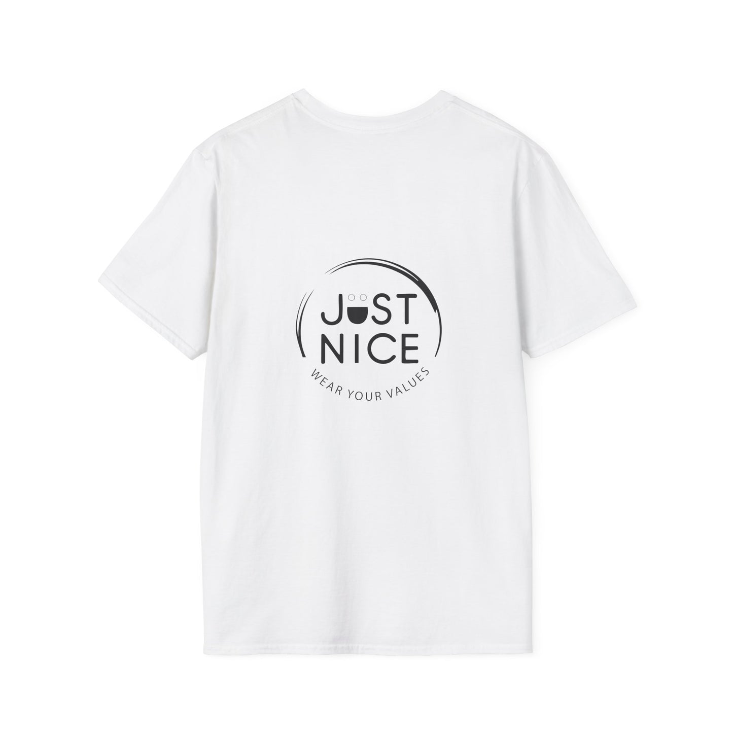Unisex Softstyle T-Shirt - "Canada is Just Nice" Maple Leaf Design