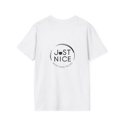 Unisex Softstyle T-Shirt - "Canada is Just Nice" Maple Leaf Design