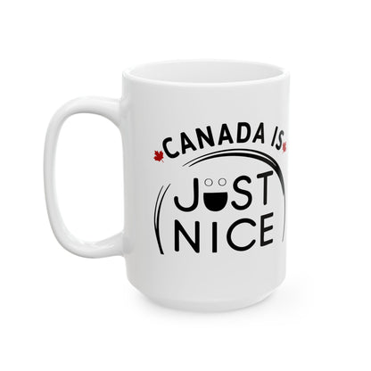 Canada Maple Leaf Ceramic Mug - 11oz & 15oz - Perfect Gift for Tea & Coffee Lovers