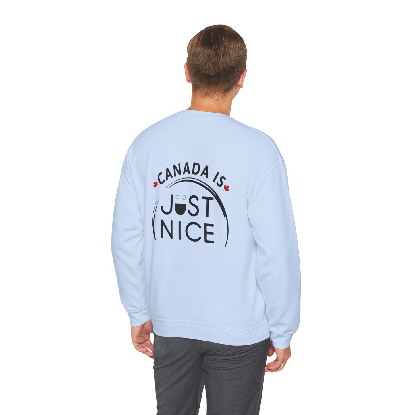 Canada Is Not Nasty Crewneck Sweatshirt - A Cozy Statement Piece for Proud Canadians