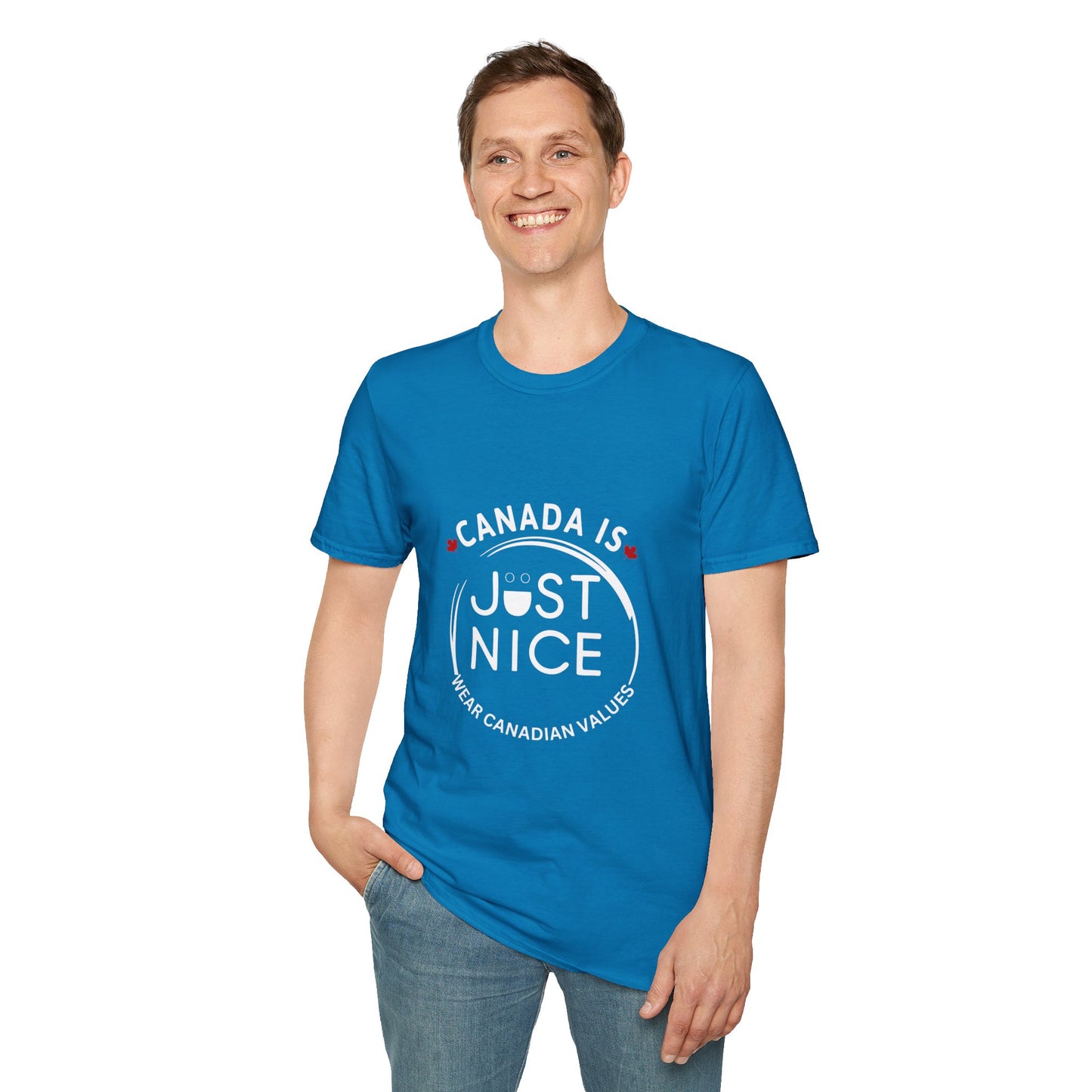 Canada Is Not Nasty Just Nice Unisex Softstyle T-Shirt