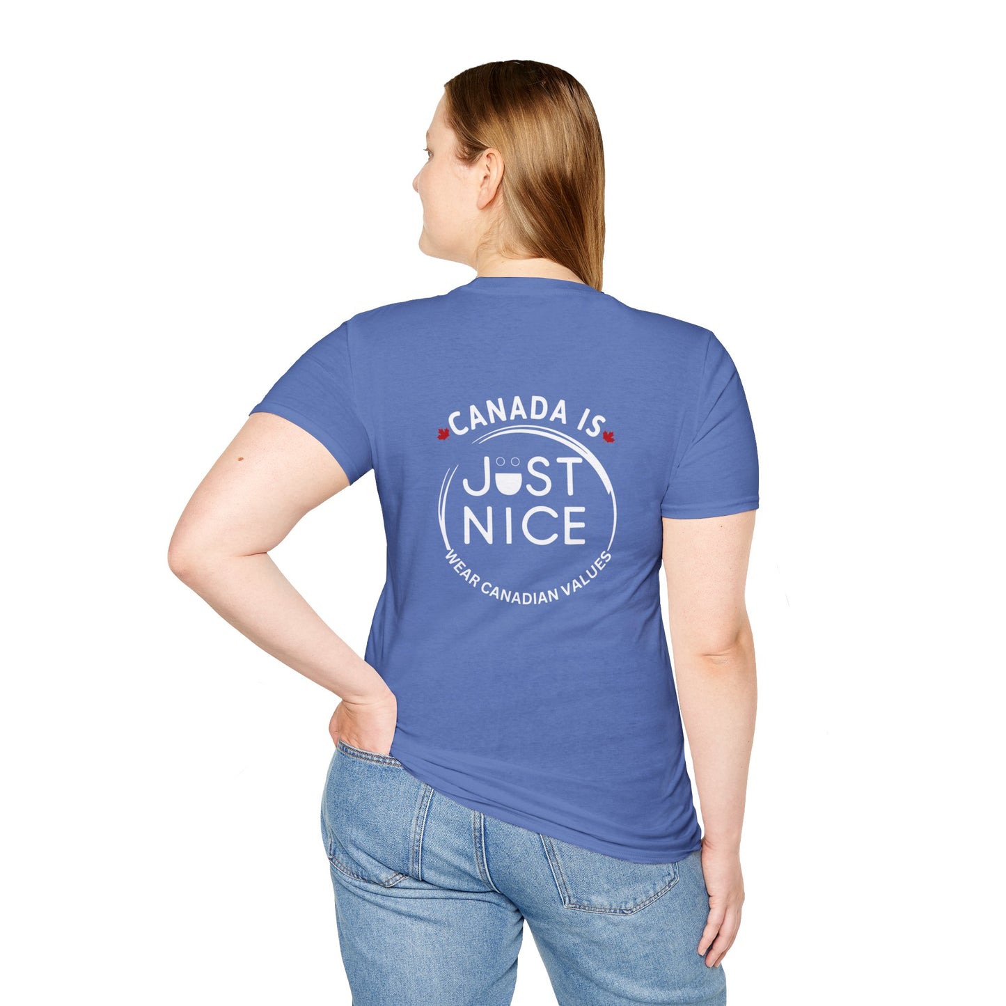 Canada Is Not Nasty Just Nice Unisex Softstyle T-Shirt