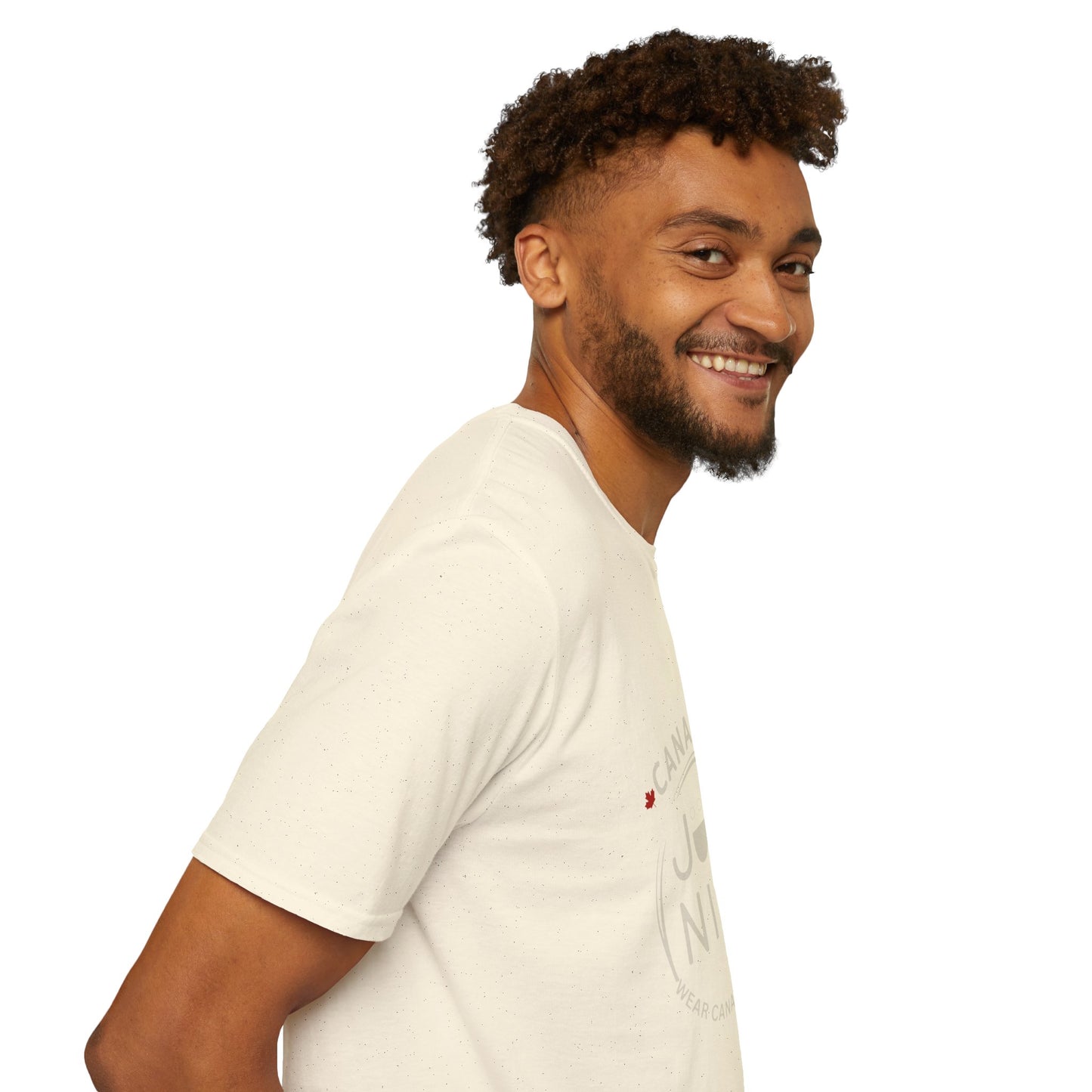 Unisex Softstyle T-Shirt - "Canada is Just Nice" Maple Leaf Design