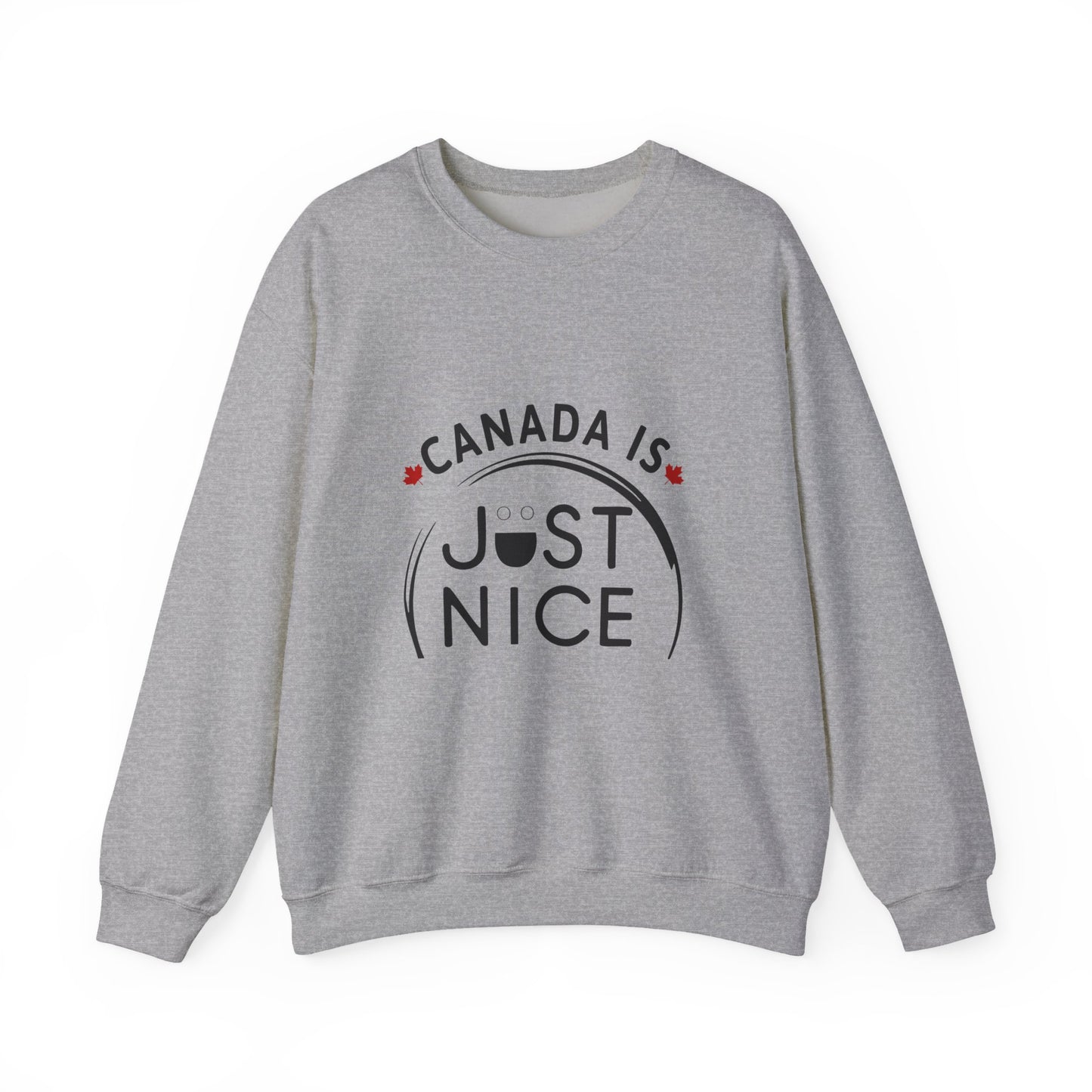 Canada Is Not Nasty Crewneck Sweatshirt - A Cozy Statement Piece for Proud Canadians