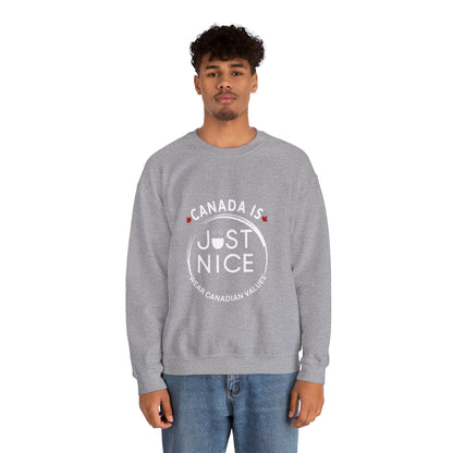 Canada Inspired Unisex Crewneck Sweatshirt - Cozy Fall Style