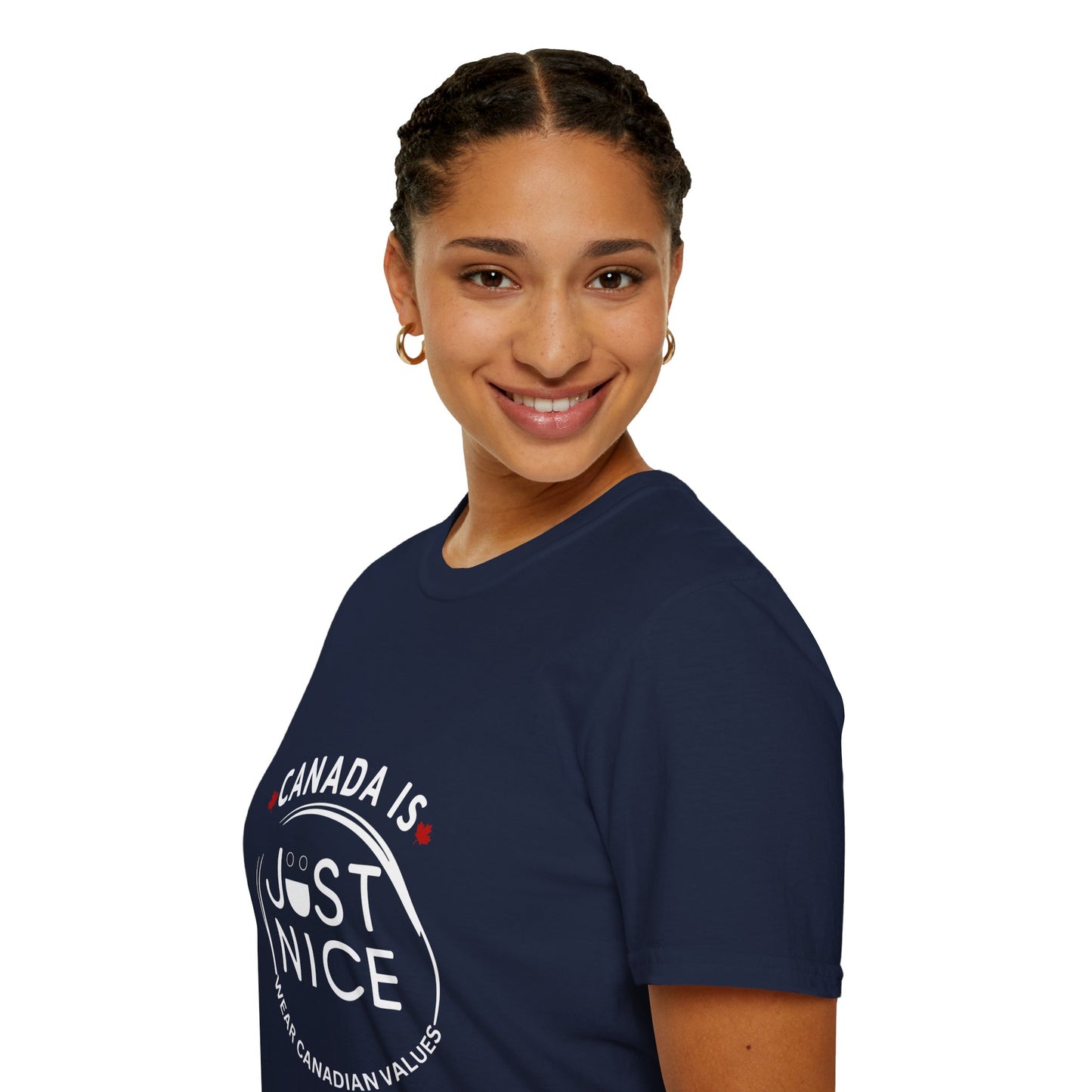 Canada Is Not Nasty Just Nice Unisex Softstyle T-Shirt