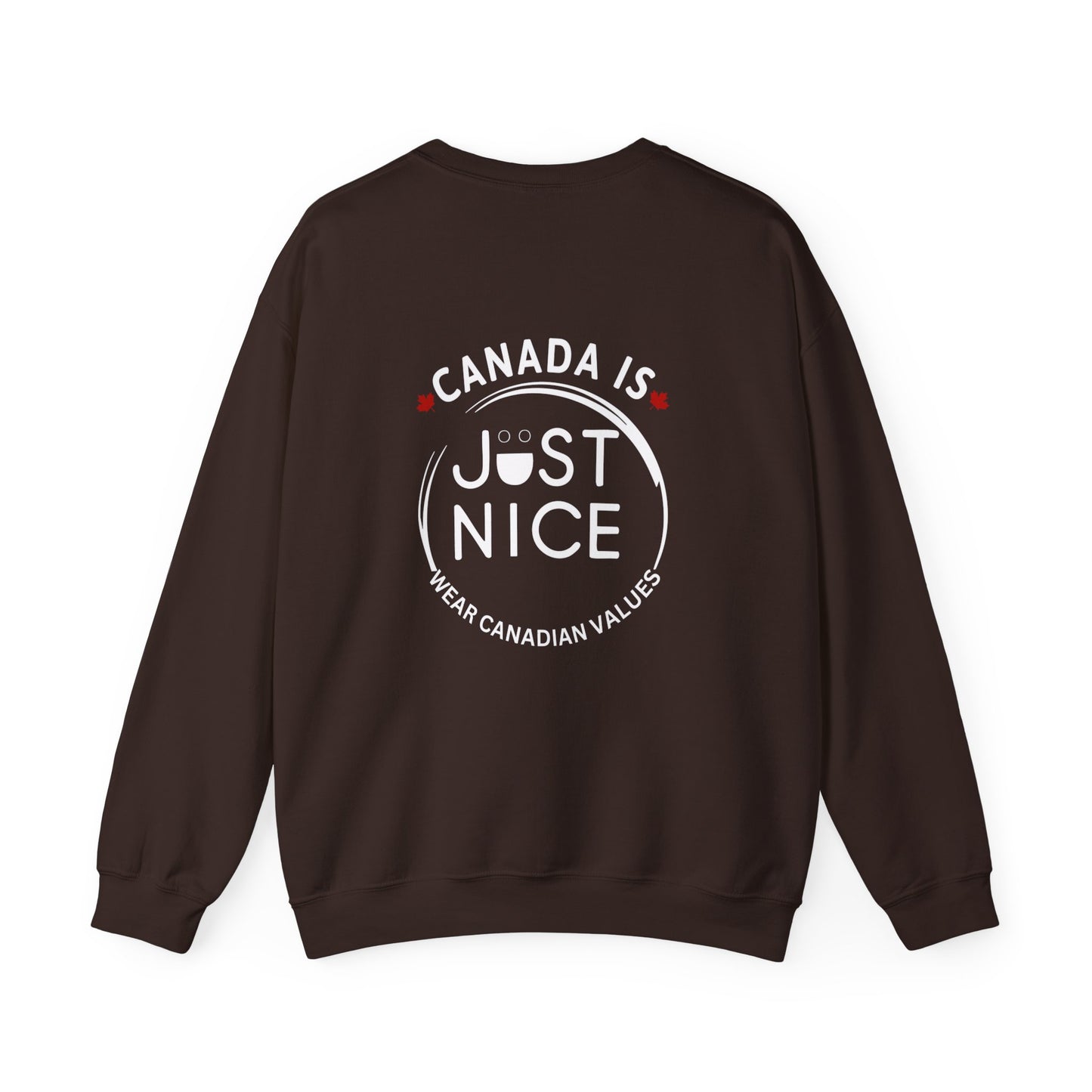 Canada Inspired Unisex Crewneck Sweatshirt - Cozy Fall Style