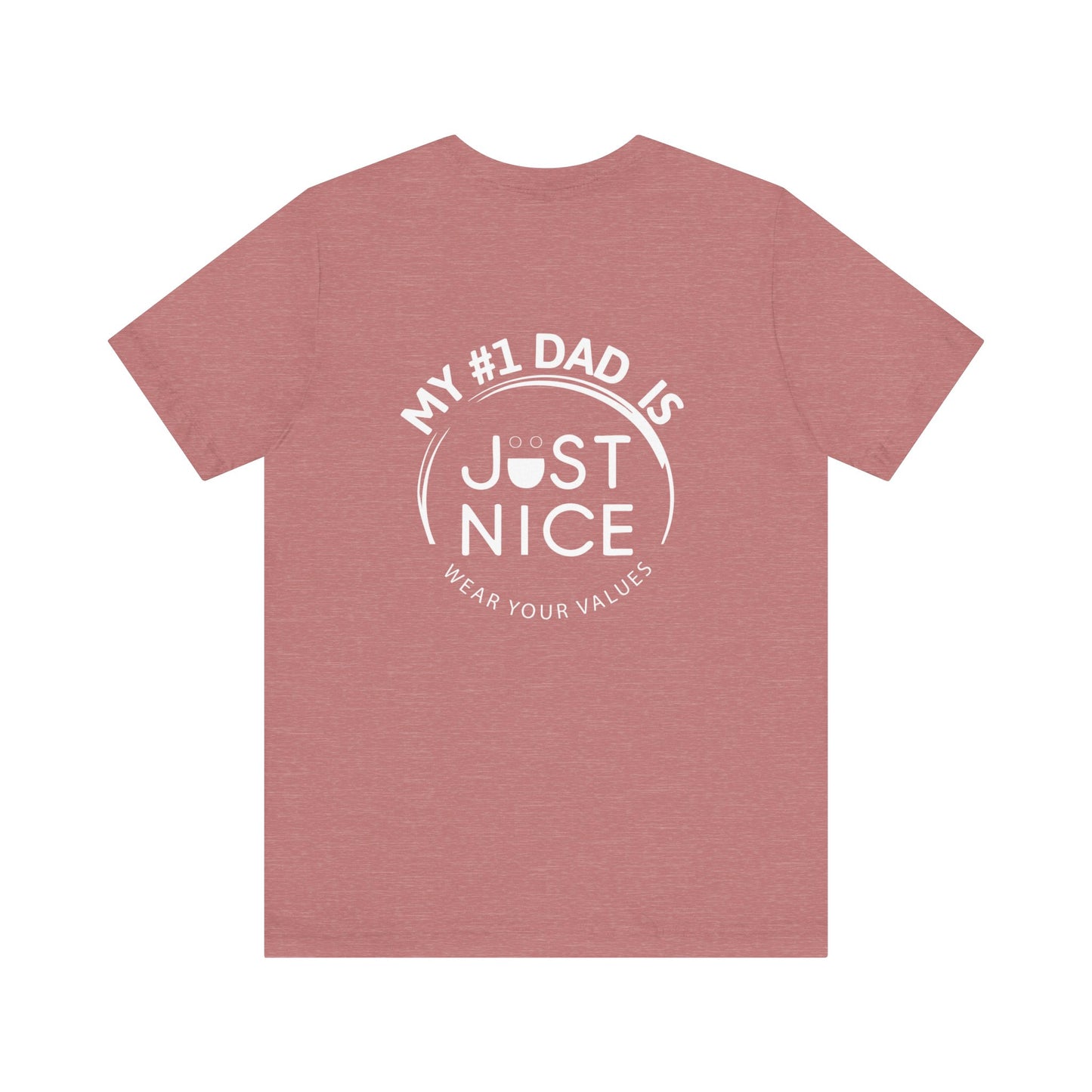 Present Dad Unisex Tee - Father's Day Gift, Motivational Shirt, Dad Humor, Casual Wear, Gift for Dads