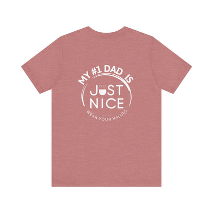 Present Dad Unisex Tee - Father's Day Gift, Motivational Shirt, Dad Humor, Casual Wear, Gift for Dads