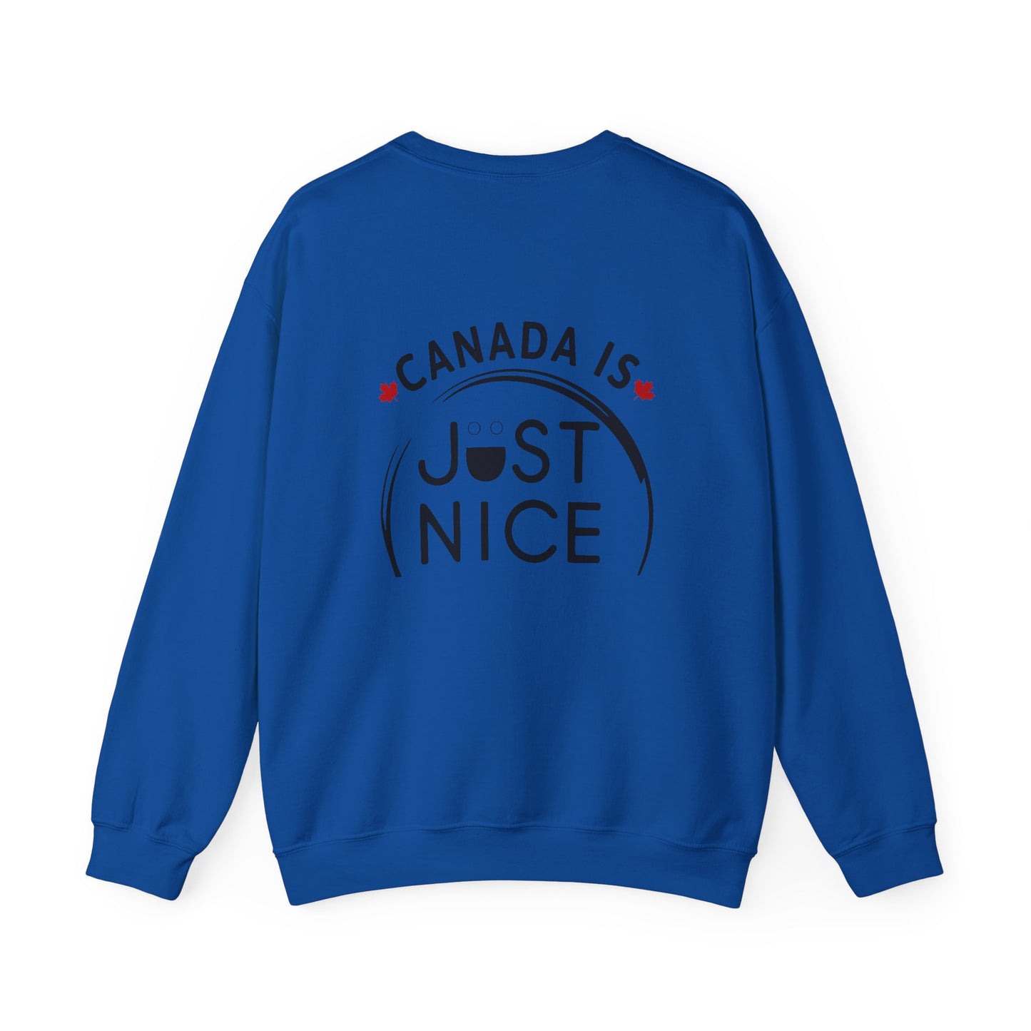 Canada Is Not Nasty Crewneck Sweatshirt - A Cozy Statement Piece for Proud Canadians
