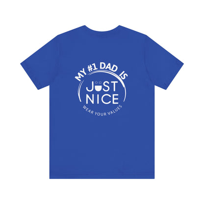 Present Dad Unisex Tee - Father's Day Gift, Motivational Shirt, Dad Humor, Casual Wear, Gift for Dads