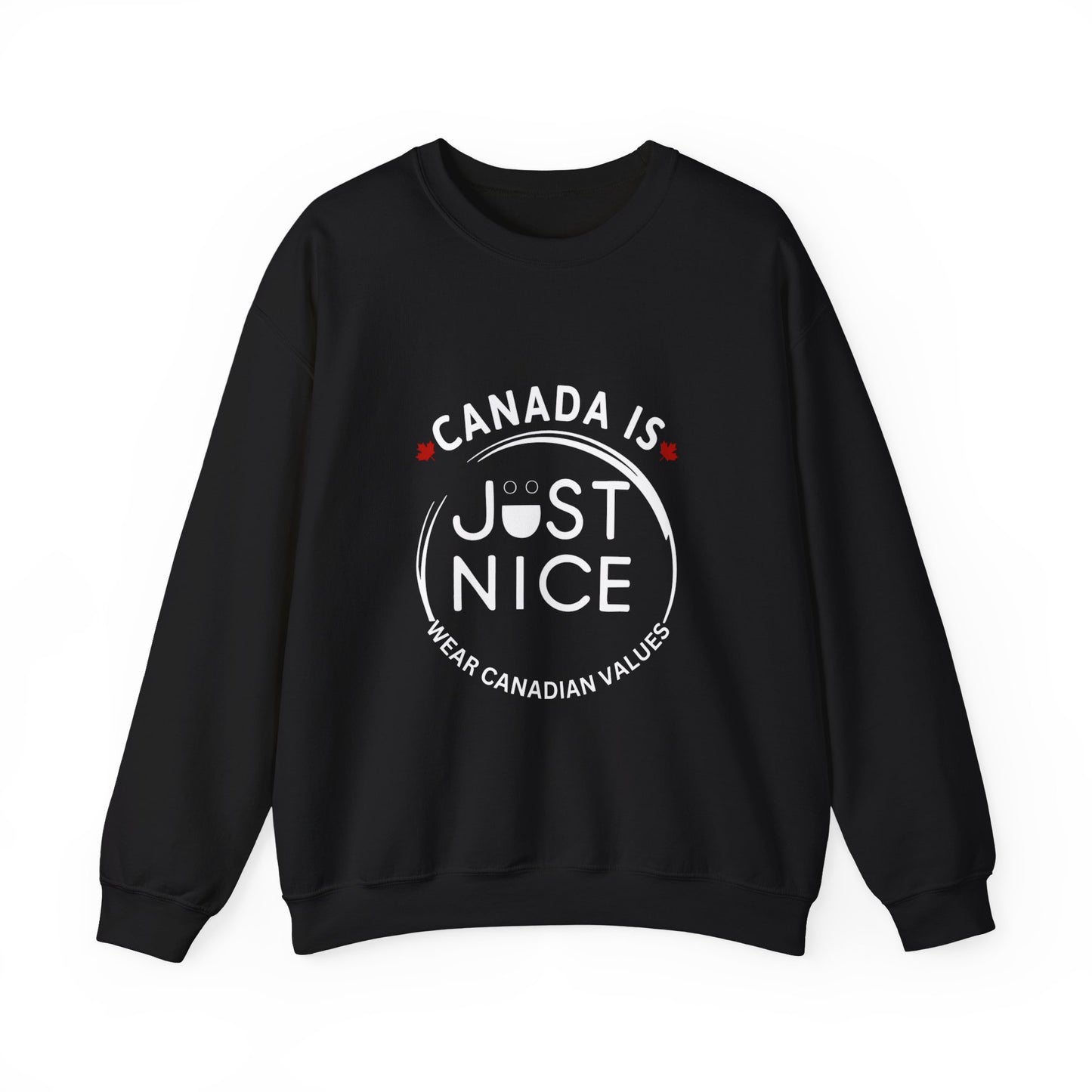 Canada Is Not Nasty Crewneck Sweatshirt - A Cozy Statement Piece for Proud Canadians