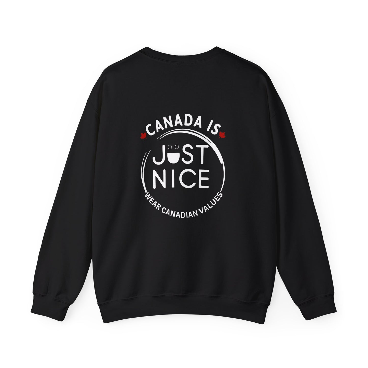 Canada Inspired Unisex Crewneck Sweatshirt - Cozy Fall Style