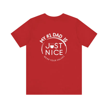 Present Dad Unisex Tee - Father's Day Gift, Motivational Shirt, Dad Humor, Casual Wear, Gift for Dads