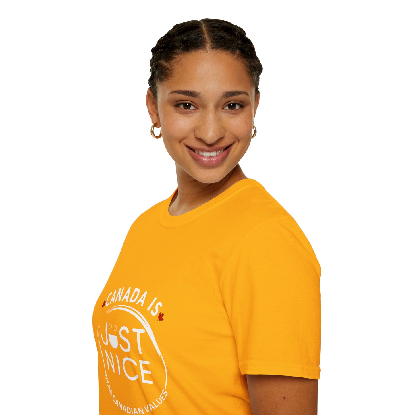 Canada Is Not Nasty Just Nice Unisex Softstyle T-Shirt