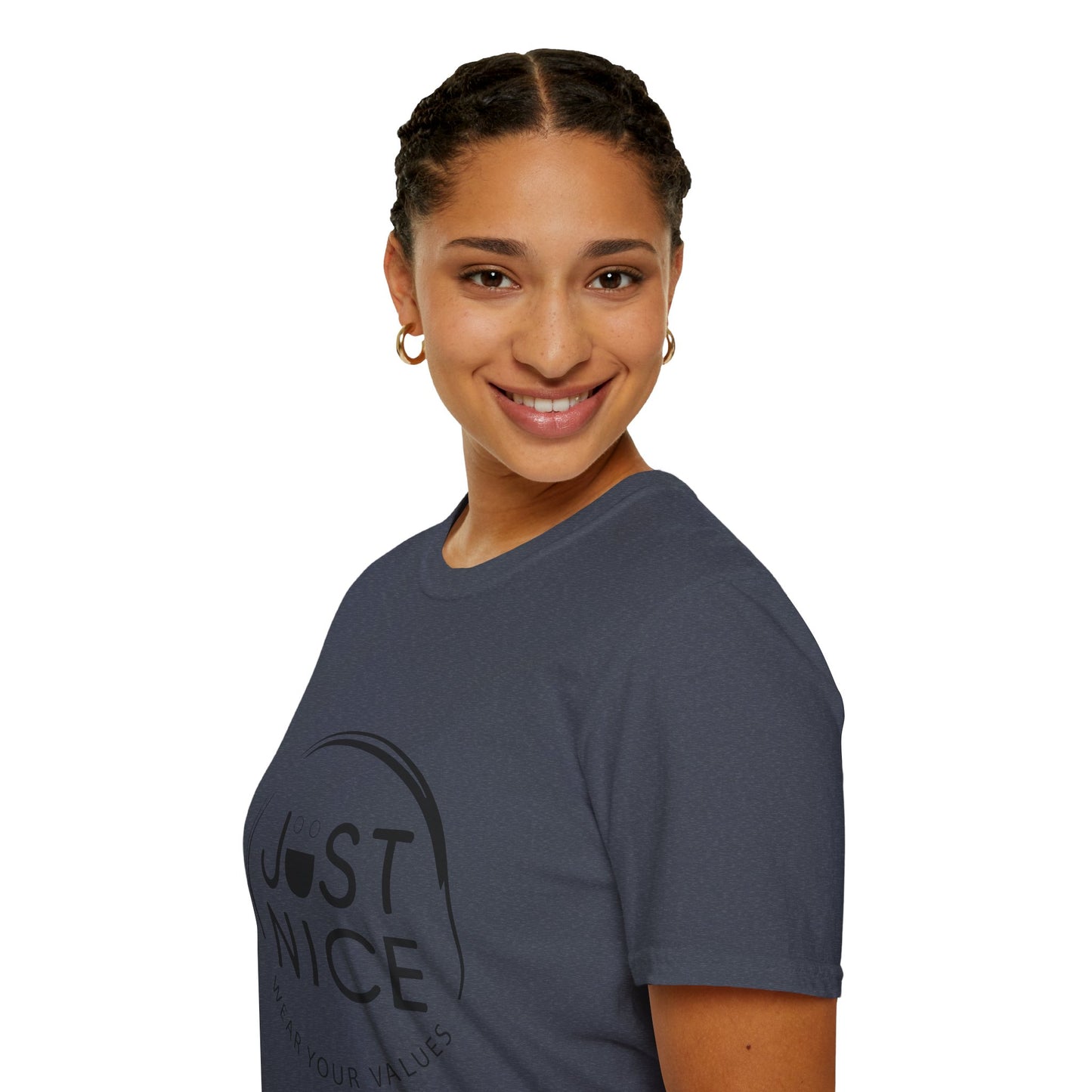 Unisex Softstyle T-Shirt - ‘Just Nice’ - Wear Your Values - Perfect for Everyday Style, Gift, Eco-Conscious Fashion, Inspirational [...]