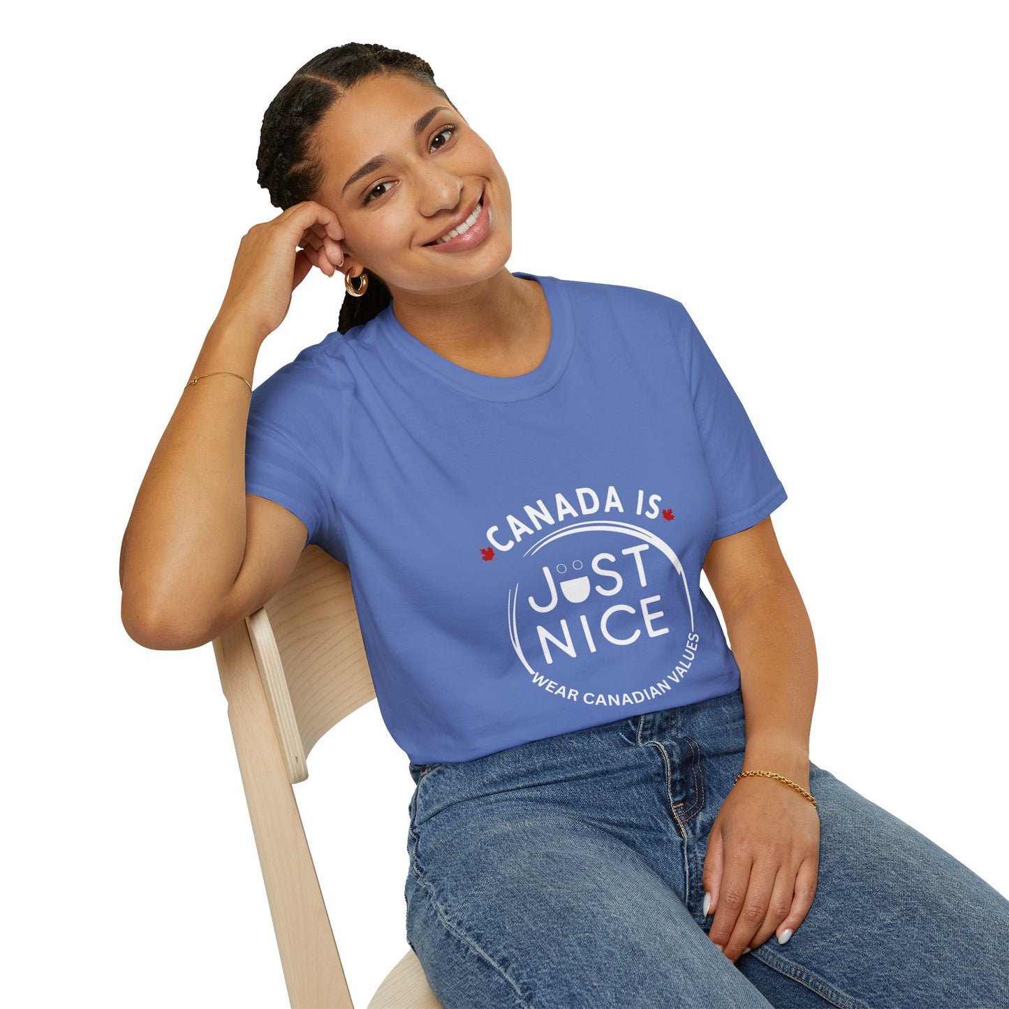 Canada Is Not Nasty Just Nice Unisex Softstyle T-Shirt