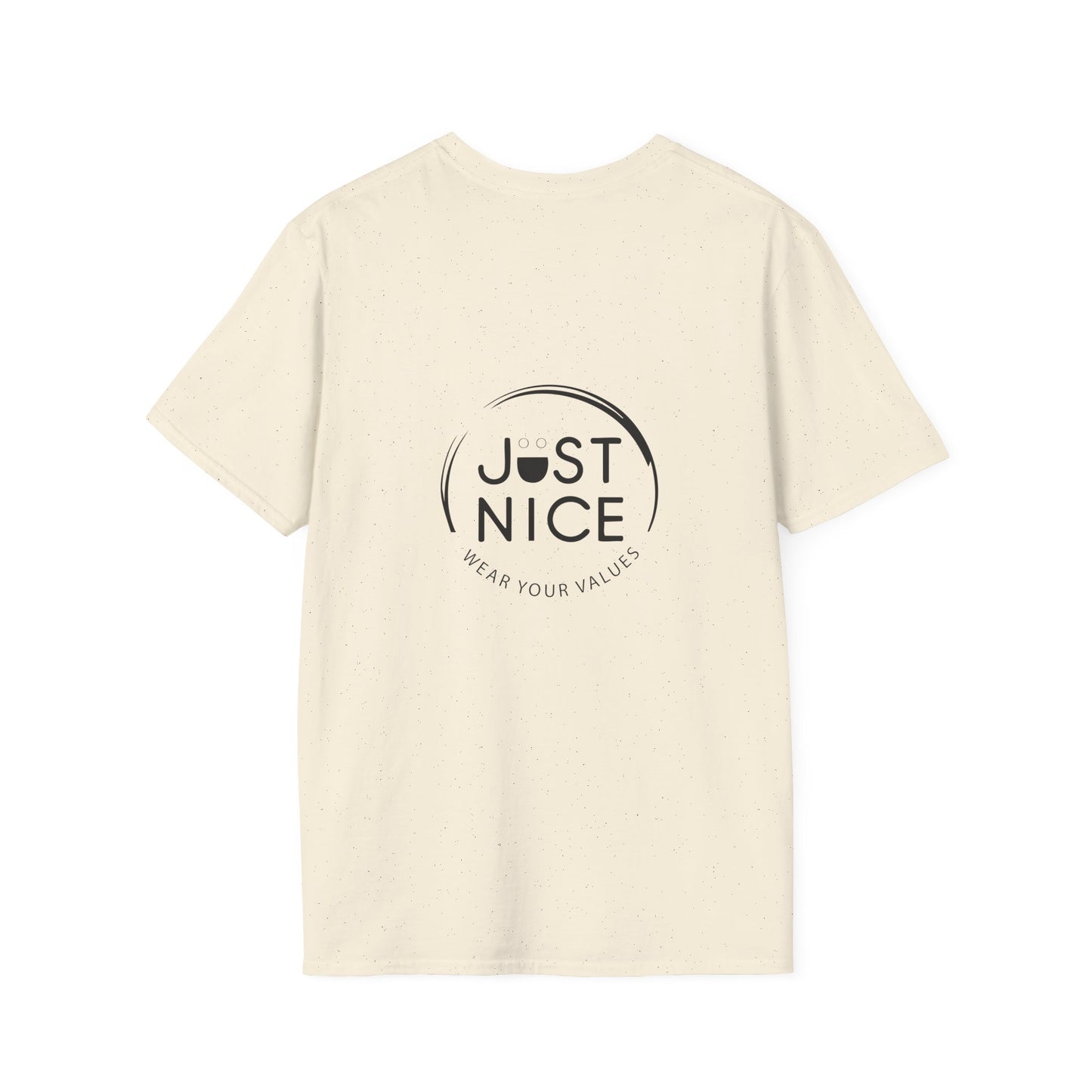 Unisex Softstyle T-Shirt - "Canada is Just Nice" Maple Leaf Design