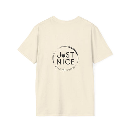 Unisex Softstyle T-Shirt - "Canada is Just Nice" Maple Leaf Design