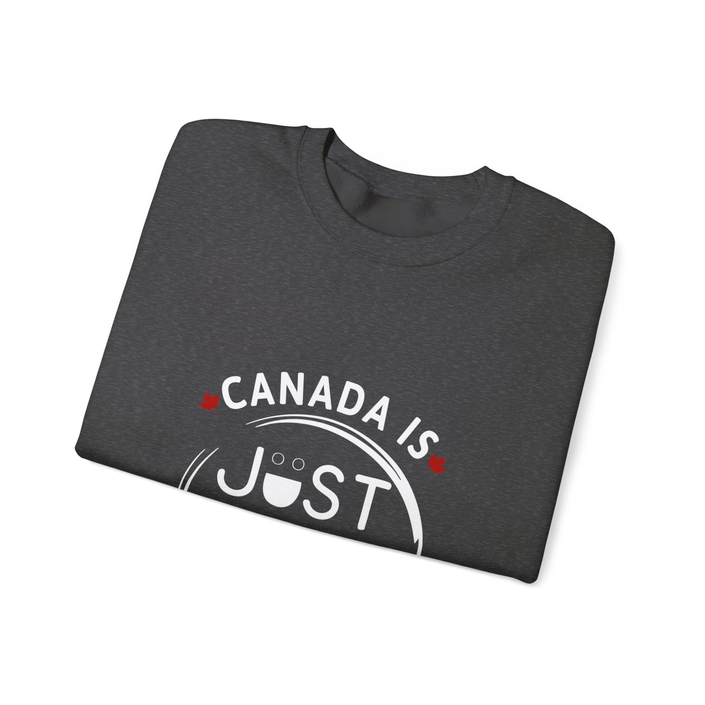 Canada Inspired Unisex Crewneck Sweatshirt - Cozy Fall Style