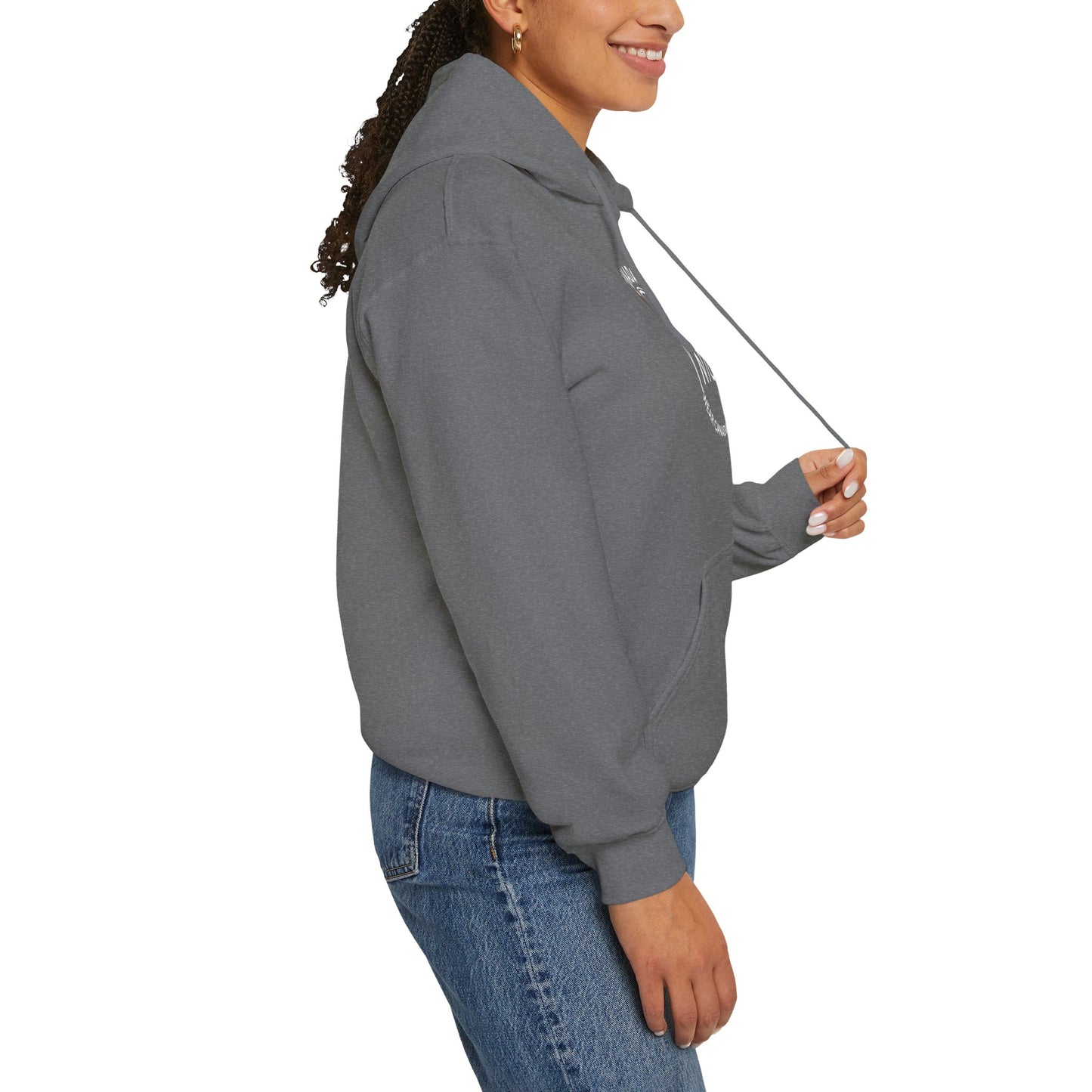Canada Is Just Nice Hoodie - Unisex Heavy Blend™ Sweatshirt with Maple Leaf Design