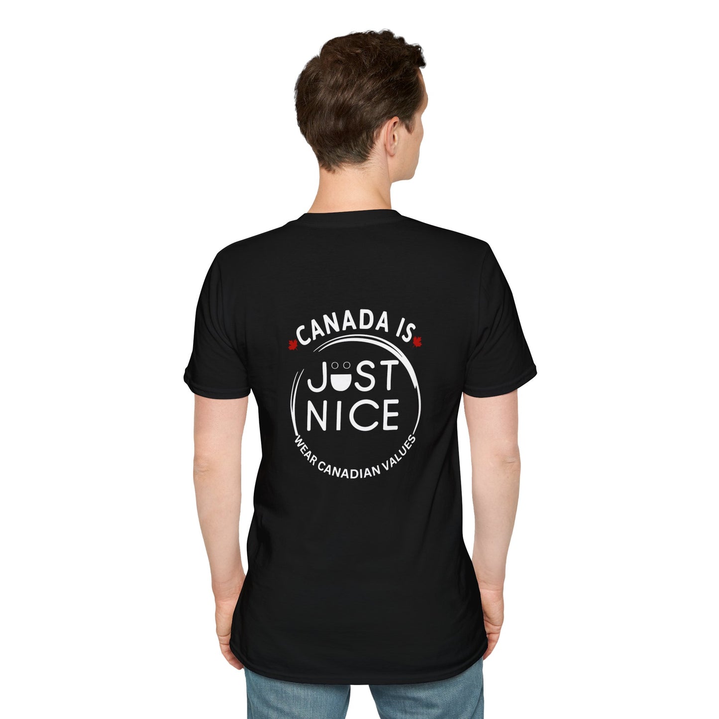Canada Is Not Nasty Just Nice Unisex Softstyle T-Shirt