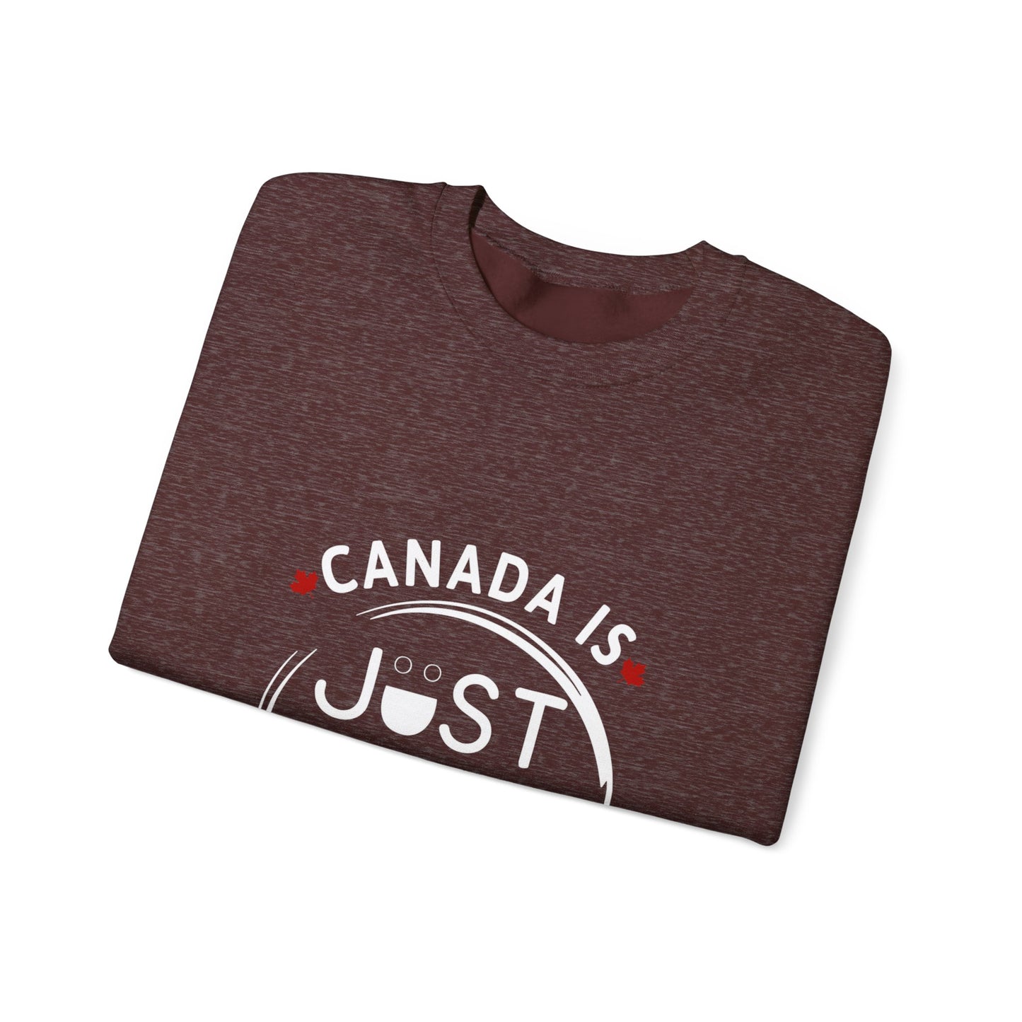 Canada Inspired Unisex Crewneck Sweatshirt - Cozy Fall Style