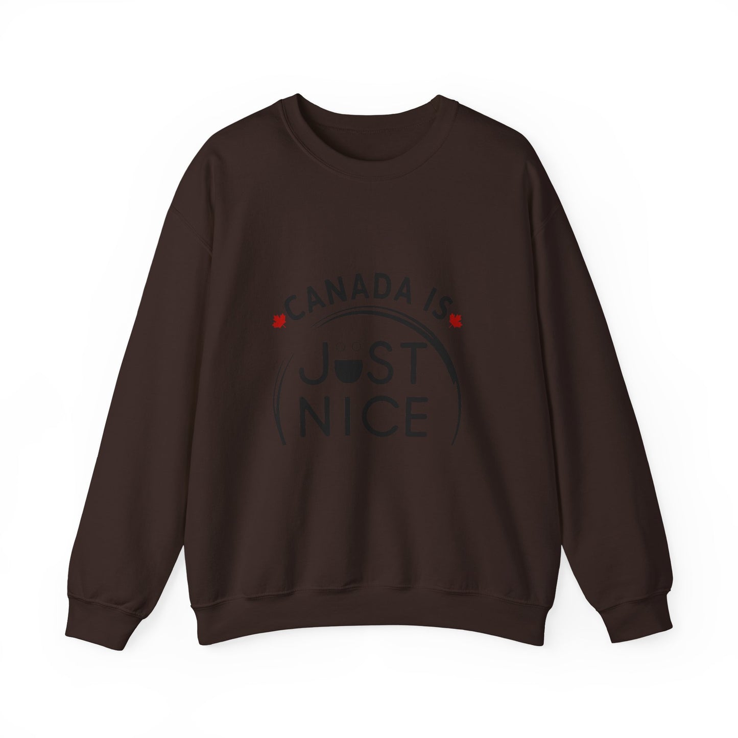 Canada Is Not Nasty Crewneck Sweatshirt - A Cozy Statement Piece for Proud Canadians