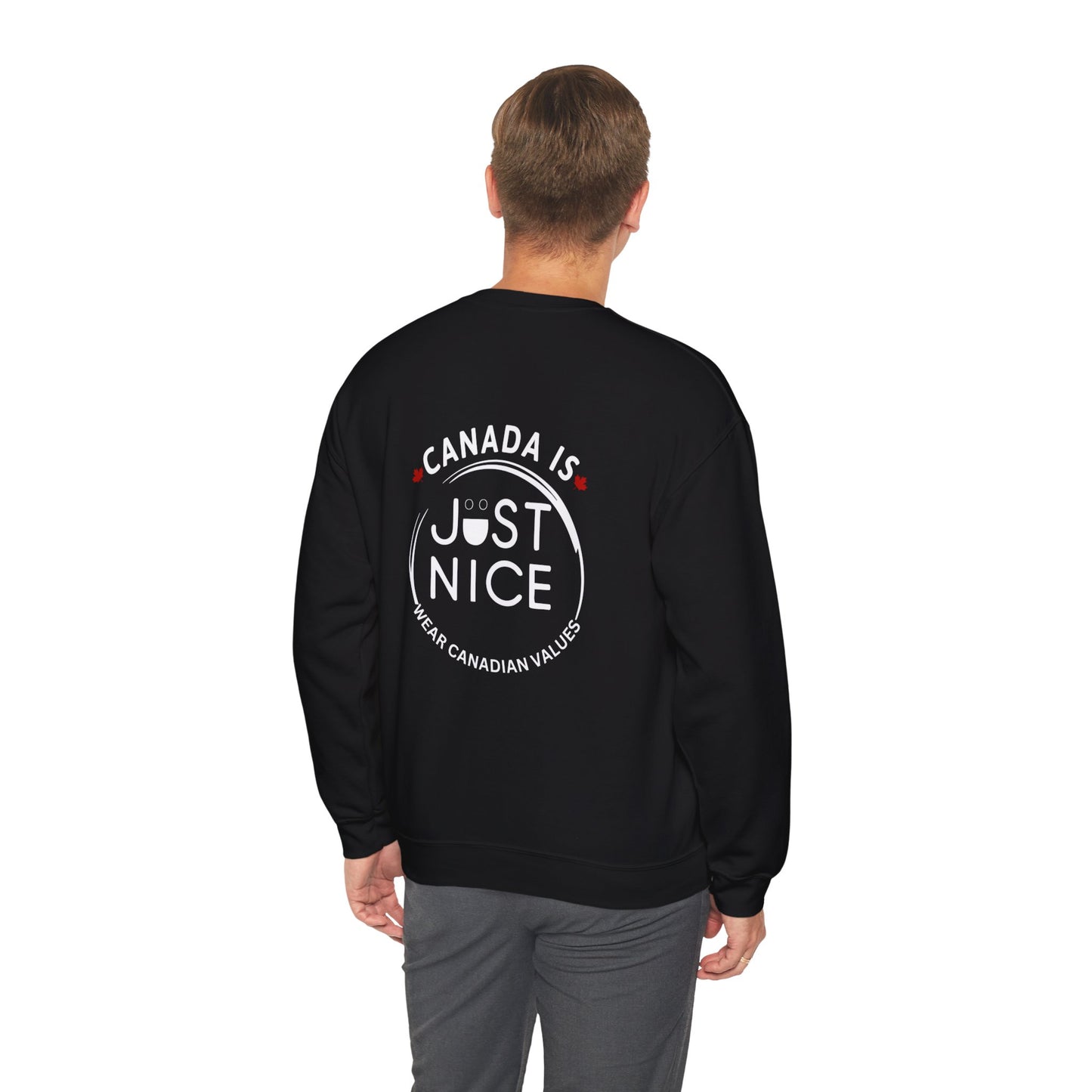 Canada Inspired Unisex Crewneck Sweatshirt - Cozy Fall Style