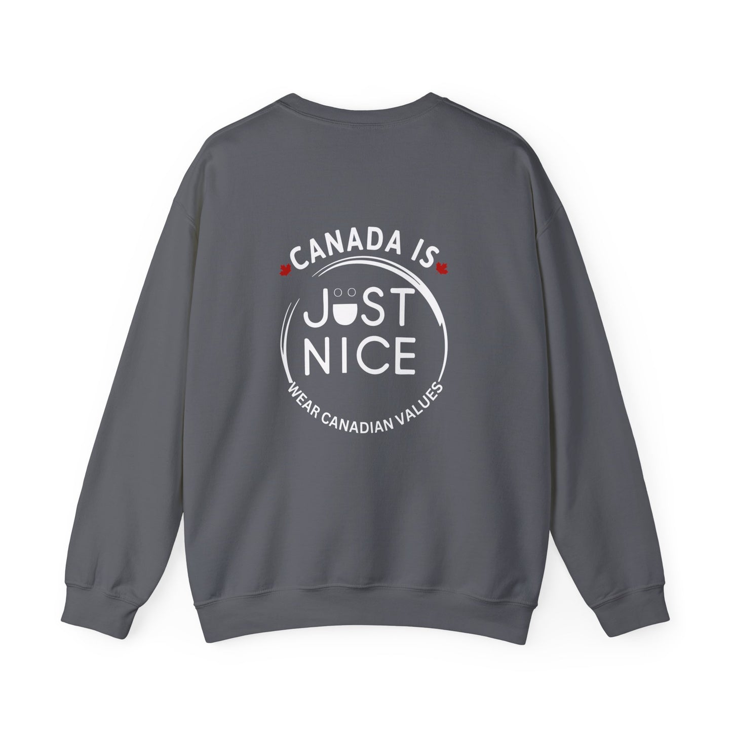 Canada Inspired Unisex Crewneck Sweatshirt - Cozy Fall Style