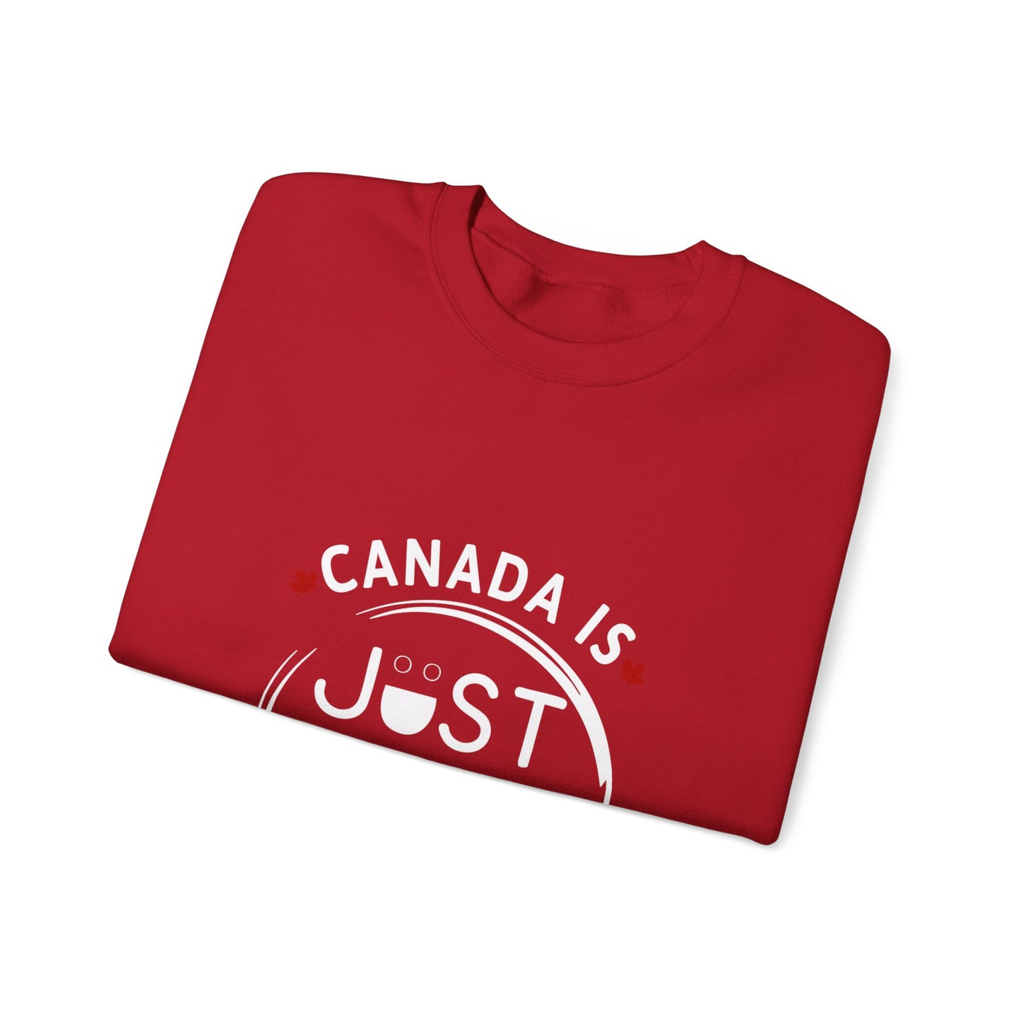 Canada Inspired Unisex Crewneck Sweatshirt - Cozy Fall Style