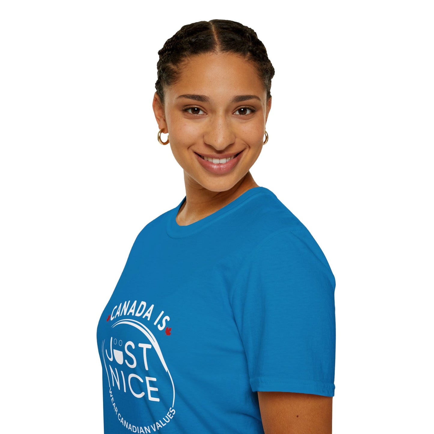 Canada Is Not Nasty Just Nice Unisex Softstyle T-Shirt