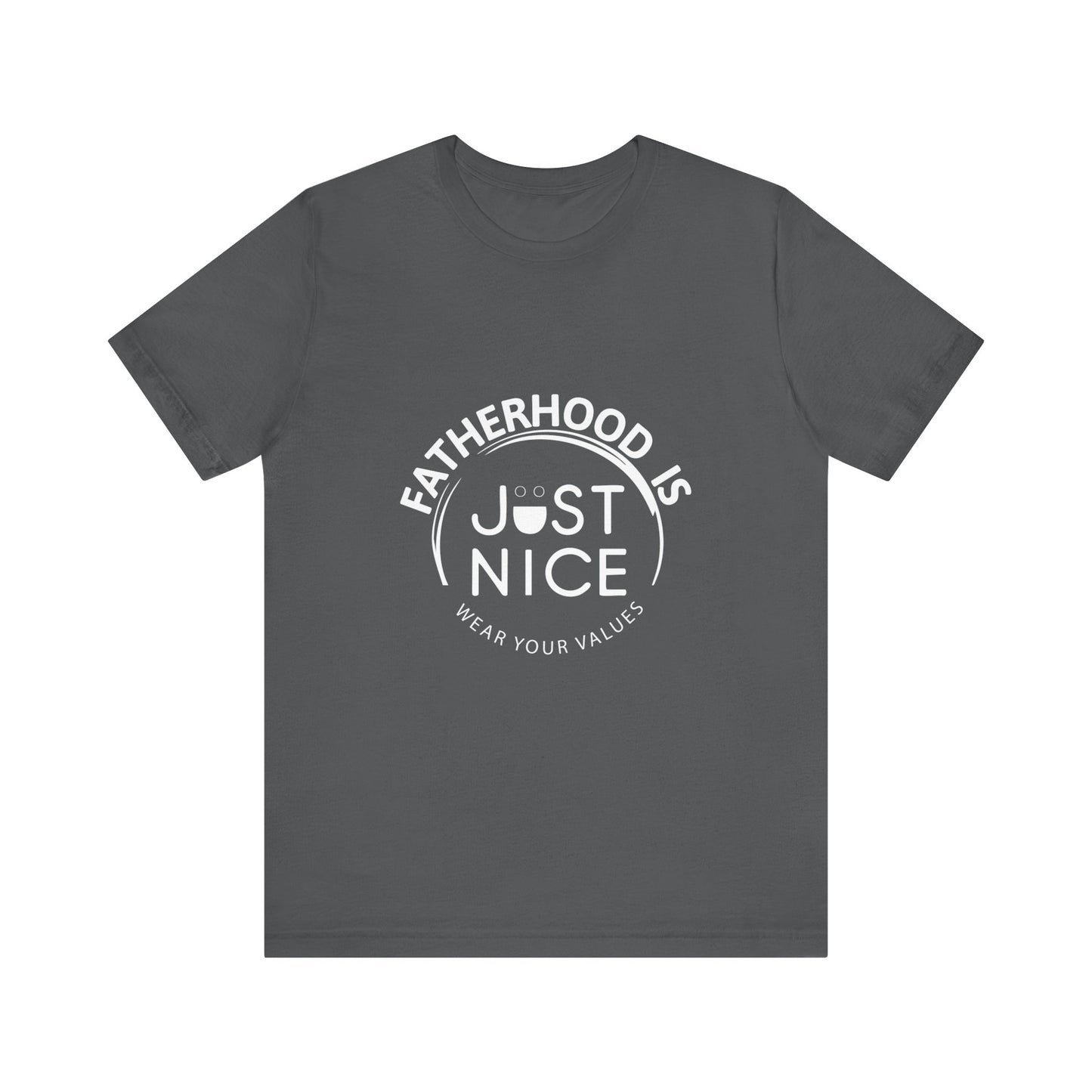 Unisex Jersey Short Sleeve Tee - Present Dad Shirt, Father's Day Gift, Casual Wear, Family T-Shirt, Dad Life Apparel