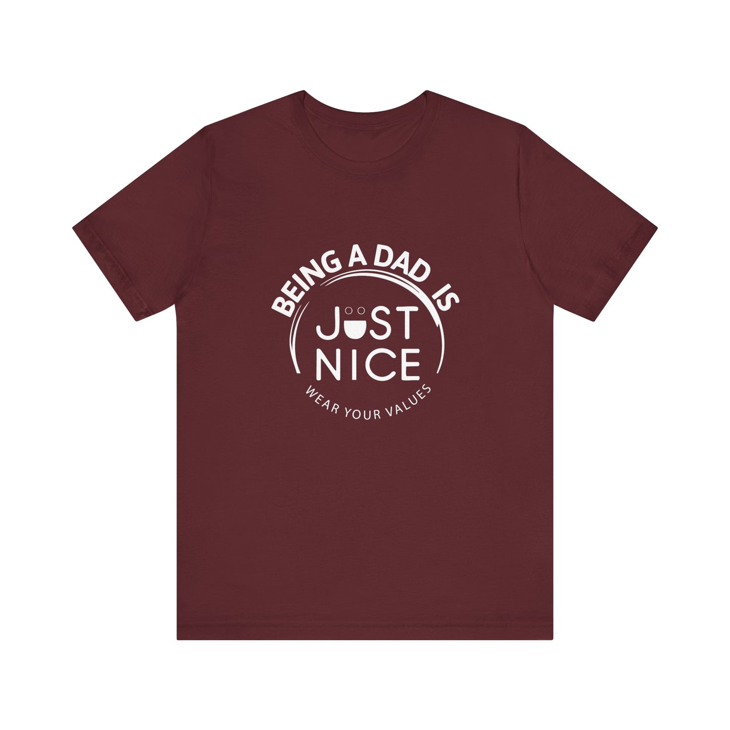 Dad Vibes Short Sleeve Tee - Perfect Gift for Father's Day, Comfortable Casual Wear, Unisex Tee for Dad