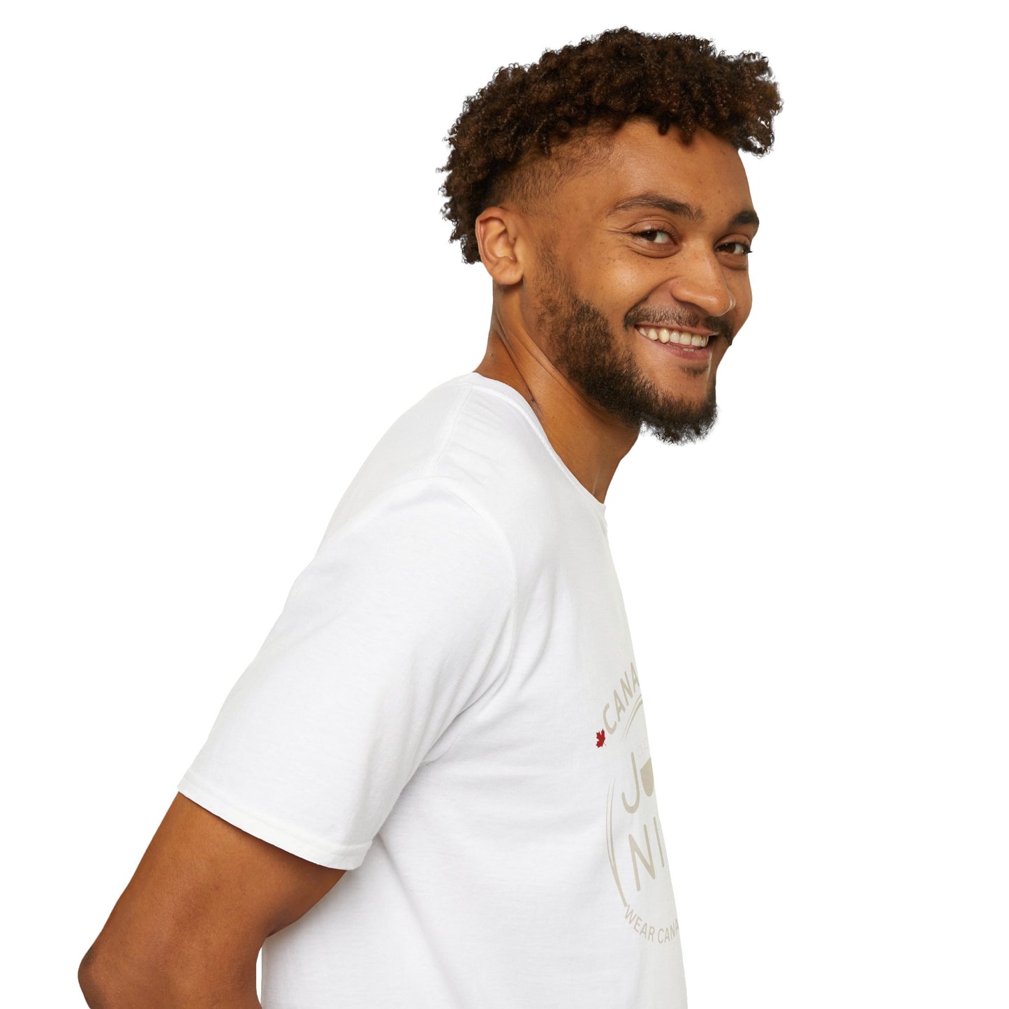 Unisex Softstyle T-Shirt - "Canada is Just Nice" Maple Leaf Design