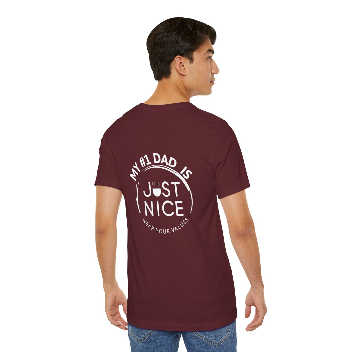 Present Dad Unisex Tee - Father's Day Gift, Motivational Shirt, Dad Humor, Casual Wear, Gift for Dads