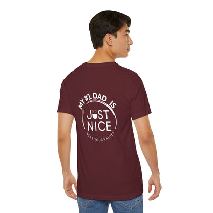 Present Dad Unisex Tee - Father's Day Gift, Motivational Shirt, Dad Humor, Casual Wear, Gift for Dads